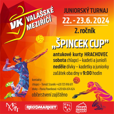 Špincek cup - 2.ročník juniorského volejbalového turnaje 