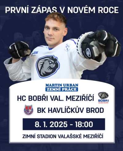 HC Bobři Valašské Meziříčí - BK Havlíčkův Brod