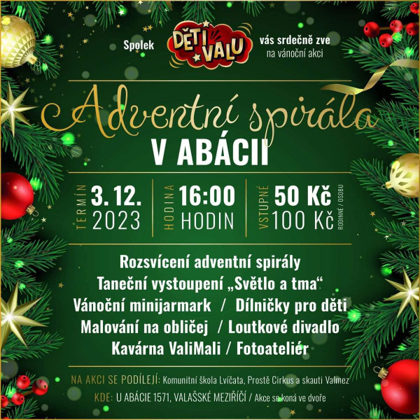 Adventní spirála v Abácii